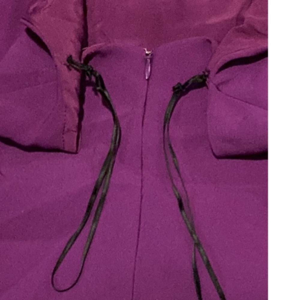 The Attico Corrine Dress in Violet - US Sz 0 - Picture 6 of 10